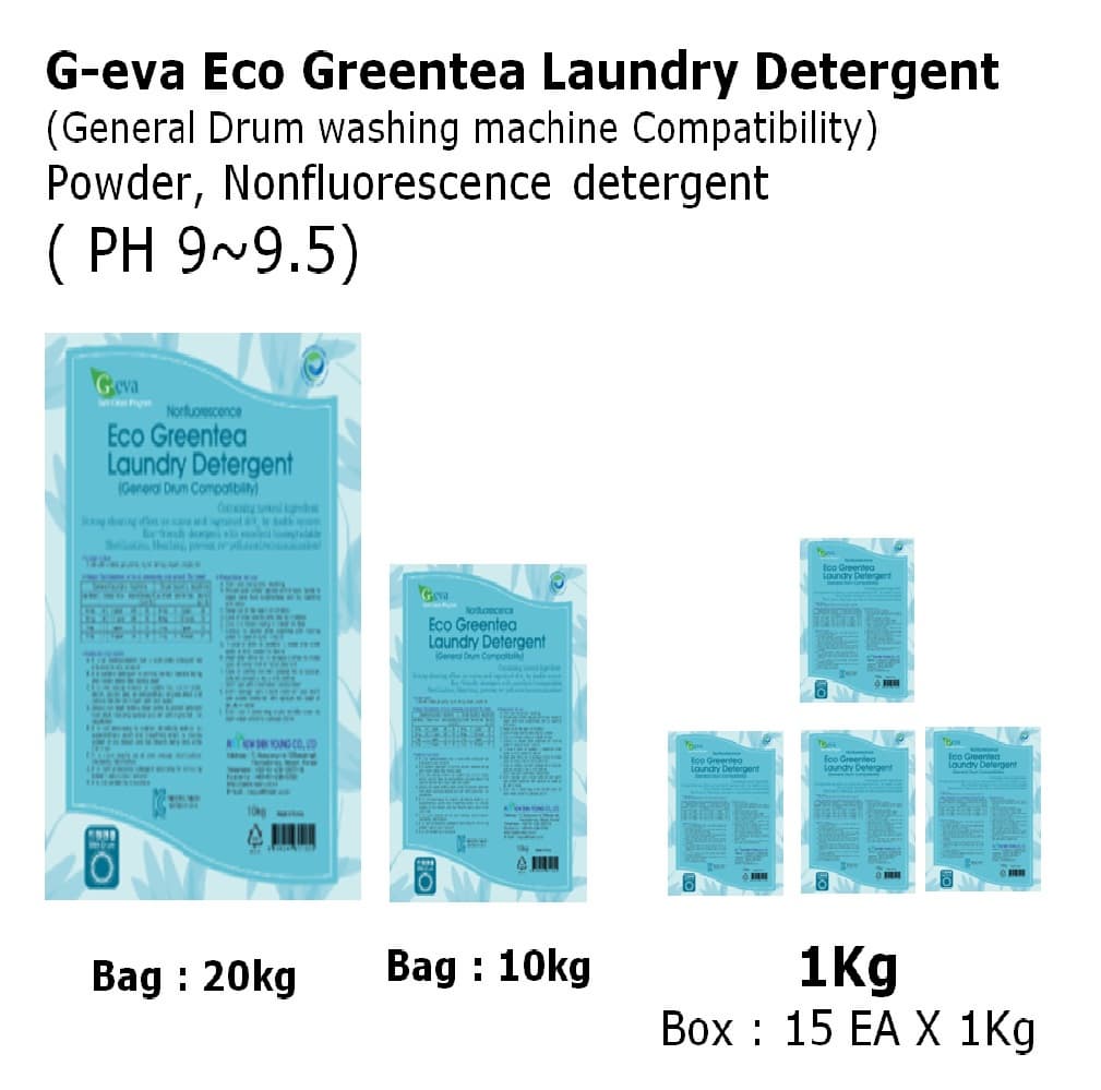 G_eva Eco Greentea Laundry Detergent